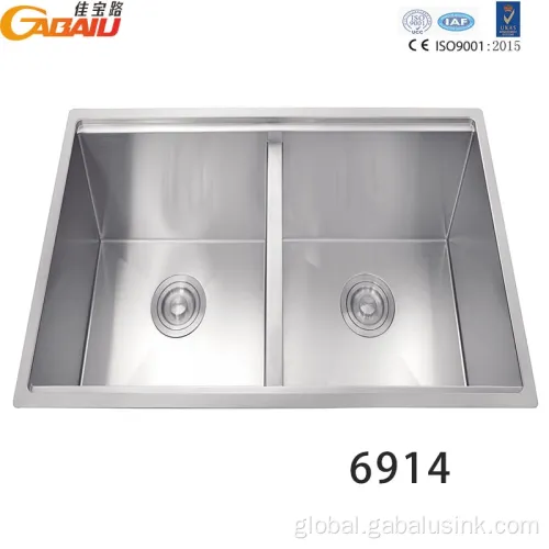 Kitchen Sink SUS 304 Stainless Steel Handmade Kitchen Sink Supplier